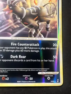 Pokemon TCG Houndoom 10/95 Reverse Holo Rare Call of Legends - Image 4