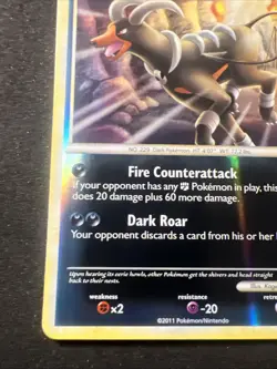 Pokemon TCG Houndoom 10/95 Reverse Holo Rare Call of Legends - Image 5