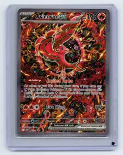 ORICORIO EX 024 Black Star UPC Promo Pokemon TCG Phantasmal Flames - Image 1