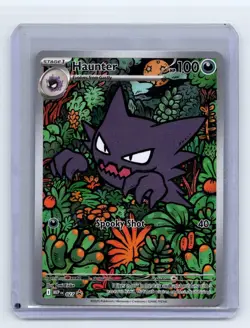 Pokemon TCG Haunter 027 Mega Evolution Illustration Rare Promo NM - Image 1