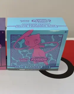 Fusion Strike Pokemon Center Sword & Shield Elite Trainer Box ETB Sealed - Image 1