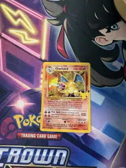 Pokemon TCG Charizard 4/102 Celebrations Classic Collection Holo Rare - Image 3