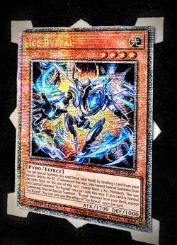 Ice Ryzeal CRBR-EN003 Quarter Century Rare 1st Edition Yugioh - Image 1