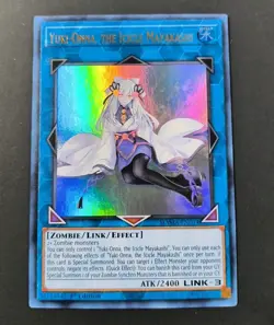 Yu-Gi-Oh! Yuki-Onna, The Icicle Mayakashi Ultra Rare MAMA-EN014 NM - Image 1