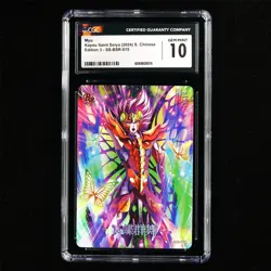 CGC GEM MINT 10 KAYOU 2024 Saint Seiya 3 CCG Card SS-BSR-015 Myu 423/599 - Image 2