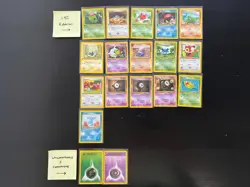 2nd Gen Vintage WOTC Pokemon 18 Card Lot: 16 1st Edition - READ DESCRIPTION - Image 1