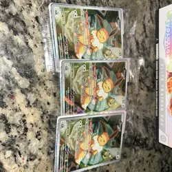 3 Cards!!! Pokemon Prismatic Evolutions Eevee ETB Promo #173 - SEALED - Image 1