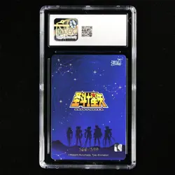 CGC MINT 9 KAYOU 2024 Saint Seiya 3 CCG Card SS-BSR-012 Ikki 560/599 - Image 3