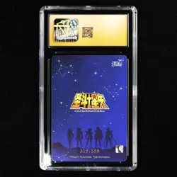 CGC PRISTINE 10 KAYOU 2024 Saint Seiya 3 CCG Card SS-BSR-011 Shun 319/599 - Image 3