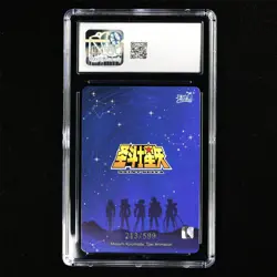 CGC GEM MINT 10 KAYOU 2024 Saint Seiya 3 CCG Card SS-BSR-010 Hyoga 213/599 - Image 3