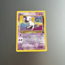 Mew Black Star Promo 8 Non-Holo Rare 2000 WOTC Vintage Pokemon Card NM/LP - Image 1