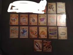 Pokemon Tcg Gold Secret Rare Card Lot 16 Cards - Image 1