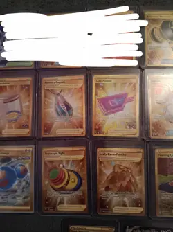 Pokemon Tcg Gold Secret Rare Card Lot 16 Cards - Image 3