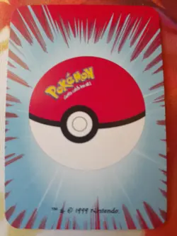 Pokemon Kingler 5 of Diamonds 1999 Mini Deck Playing Cards 2.5x1.75in NM - Image 2