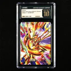 CGC PRISTINE 10 KAYOU 2024 Saint Seiya 3 CCG Card SS-BSR-007 Kushra 493/599 - Image 1
