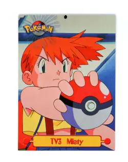Pokemon Card - Misty TV3 - Blue Logo - Topps Series 1 - Image 1