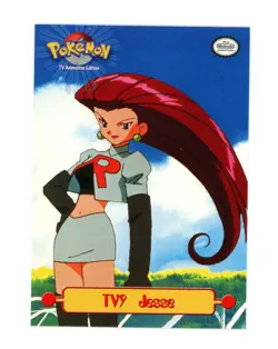 Pokemon Card - Jesse TV9 - TV Animation Edition - Topps Series 1 - Image 1