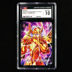 CGC GEM MINT 10 KAYOU 2024 Saint Seiya 3 CCG Card SS-BSR-006 Sorrento 285/599 - Image 2