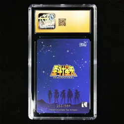 CGC PRISTINE 10 KAYOU 2024 Saint Seiya 3 CCG Card SS-BSR-004 Mime 253/599 - Image 3