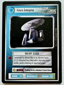 STAR TREK ST CCG: ALTERNATE UNIVERSE+FUTURE ENTERPRISE~1st Ed. 121-Card MINT SET - Image 3