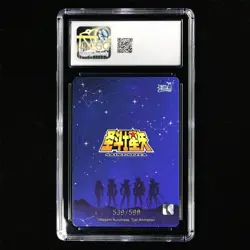 CGC NM/MINT 8 KAYOU 2024 Saint Seiya 3 CCG Card SS-BSR-002 Hagen 539/599 - Image 3