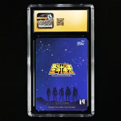 CGC PRISTINE 10 KAYOU 2024 Saint Seiya 3 CCG Card SS-BSR-003 Alberich 551/599 - Image 3