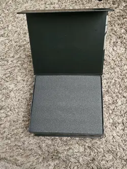 Black Lotus Relief Sculpture (Serialized #203 / 5000) w/ metal and 2 proxy cards - Image 4