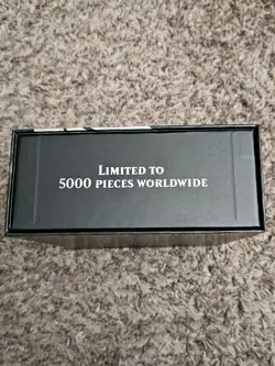 Black Lotus Relief Sculpture (Serialized #203 / 5000) w/ metal and 2 proxy cards - Image 5