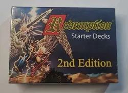 Redemption Card Game Starter Decks 2nd Edition Sealed - Image 1
