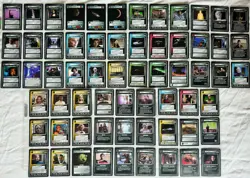 STAR TREK CARD GAME ST CCG: Q-CONTINUUM~First Edition MINT-and-Unplayed Card SET - Image 1