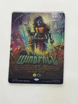 MTG FOIL Windfall Secret Lair Magic the Gathering - Image 1