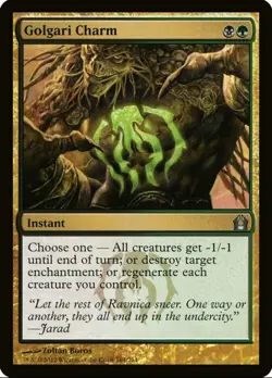 X 1 Golgari Charm NM-M Ravnica 164 MTG Magic the Gathering - Image 1