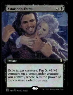 Astarion's Thirst (Extended Art) 570 Foil R Commander Legends: Battle for Baldur - Image 1