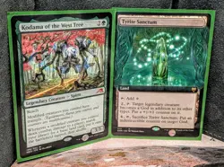 Kodama of The West Tree Commander Legends Magic MTG W/ Free Tyrite Sanctum. - Image 1
