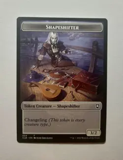 Shapeshifter (024) // Shapeshifter (028) Double-Sided Token 24 // 28 CLB MTG NM - Image 1