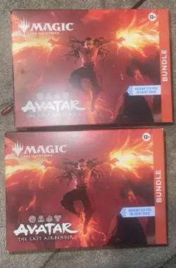 2x Avatar The Last Airbender Magic The Gathering Bundle Lot 2X Sealed New MTG - Image 1