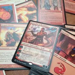Whole COMMANDER Magic Deck MTG - Pure Red BURN SPELLS with Planeswalker and more - Image 1