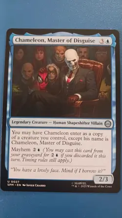 MTG Spiderman U 0027 Chameleon Master Of Disguise - Image 1
