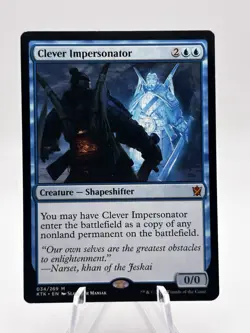 Clever Impersonator 034/269 Khans Of Tarkir KTK MTG LP - Image 1