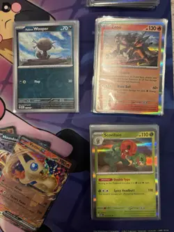 Pokemon Obsidian Flames Card Lot Of 70+ Holos And Exs - Image 4