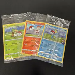Pokemon Gen 8 On the Ball Starter SEALED SET Grookey Scorbunny Sobble Futsal ⚽ - Image 1