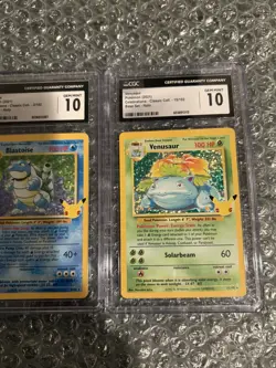 Pokemon Celebrations Base Set Charizard Blastoise Venusaur PSA CGC 10 Set TRIO - Image 4
