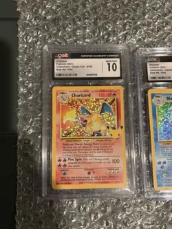 Pokemon Celebrations Base Set Charizard Blastoise Venusaur PSA CGC 10 Set TRIO - Image 5