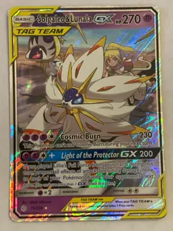 Pokemon TCG Solgaleo & Lunala GX Tag Team - Cosmic Eclipse - 75/236 - NM/LP - Image 1