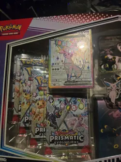 POKEMON TCG Prismatic Evolutions Premium Figure Collection ?In hand ?Sealed - Image 2