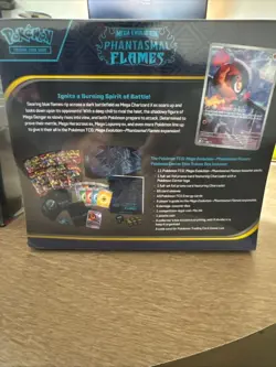 Phantasmal Flames Pokemon Center Elite Trainer Box ETB Sealed - Image 3
