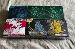 LOT OF 6 Pokemon TCG Elite Trainer Box NEW SEALED - Image 2