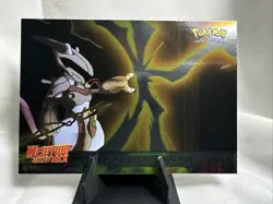 1999 Topps Pokemon-Mewtwo Strikes Back-Trying Out The New Toy #7-FOIL NM/M - Image 2