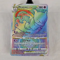 Mewtwo VSTAR (Secret) 079/078 Pokemon GO Holo LP - Image 1