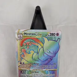 Mewtwo VSTAR (Secret) 079/078 Pokemon GO Holo LP - Image 3